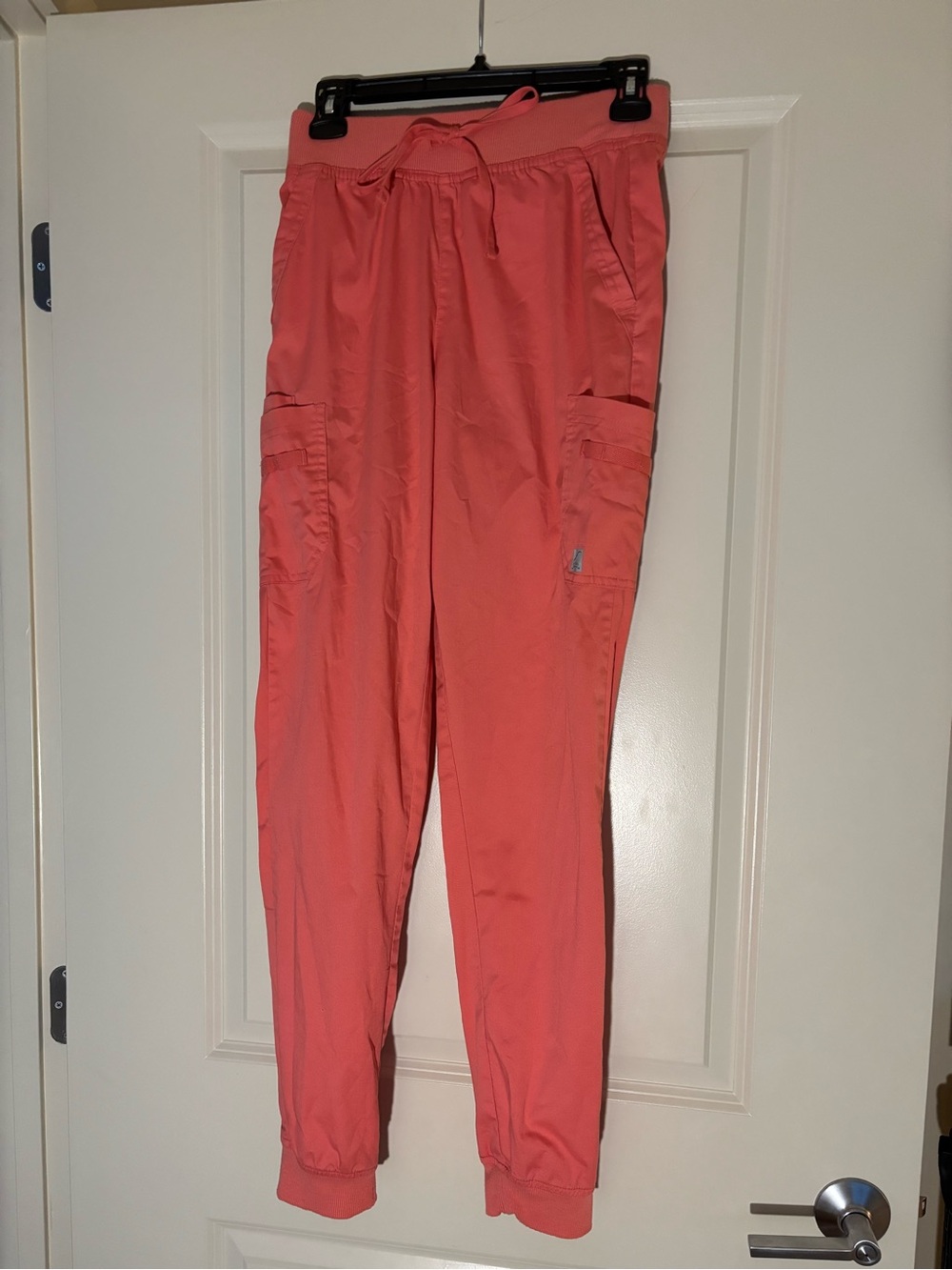 Uniform Advantage Coral Pink Jogger Scrub Pants